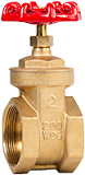 C&C Brass Gate Valve